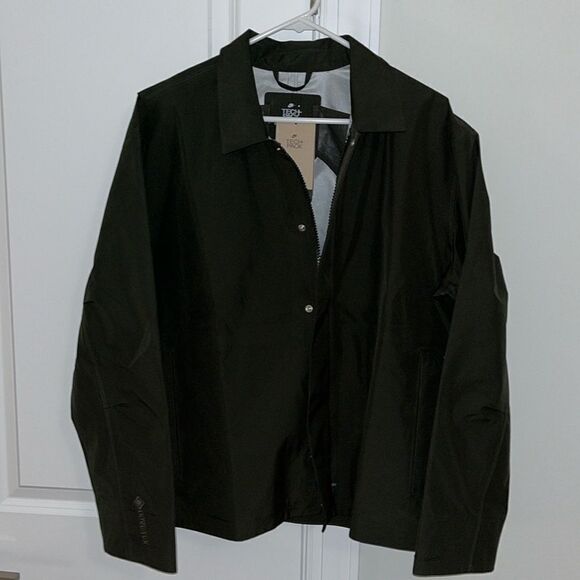 New Olive Green Nike Tech Pack Goretex Jacket StormFit ADV DQ4291-355-waterproof - Picture 1 of 12